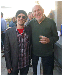 Herb Deutsch and Dr Blankenstein (Drew Blanke) at Moogfest 2014